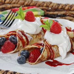 crepes fruit